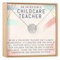 Childcare Teacher Necklace, Multiple Styles Jewelry