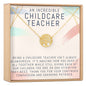 Childcare Teacher Necklace, Multiple Styles Jewelry