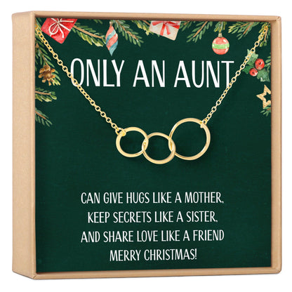 Christmas Gift for Aunt Necklace, Multiple Styles