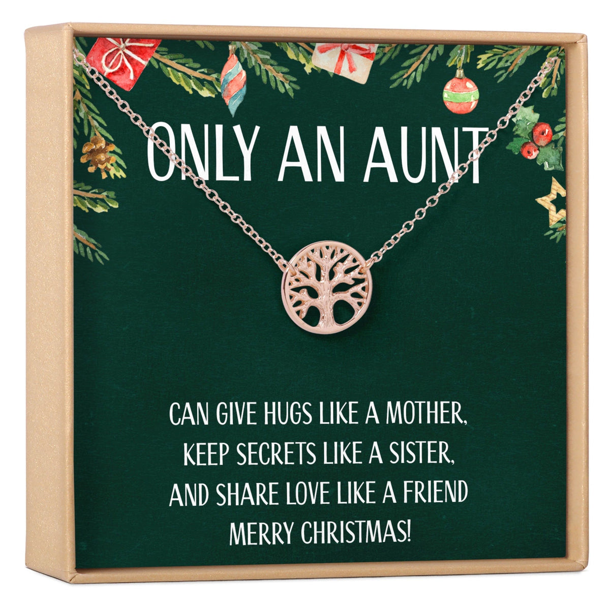 Christmas Gift for Aunt Necklace, Multiple Styles
