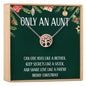 Christmas Gift for Aunt Necklace, Multiple Styles