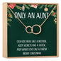 Christmas Gift for Aunt Necklace, Multiple Styles