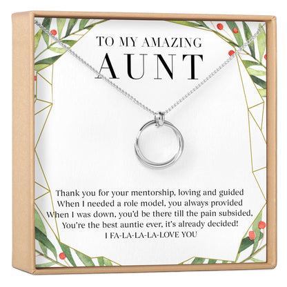 Christmas Gift for Aunt Necklace, Multiple Styles