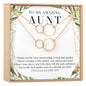 Christmas Gift for Aunt Necklace, Multiple Styles