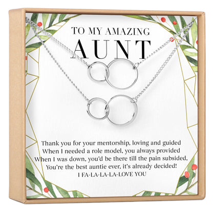 Christmas Gift for Aunt Necklace, Multiple Styles