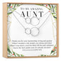 Christmas Gift for Aunt Necklace, Multiple Styles