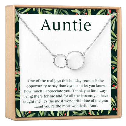 Christmas Gift for Aunt Necklace, Multiple Styles