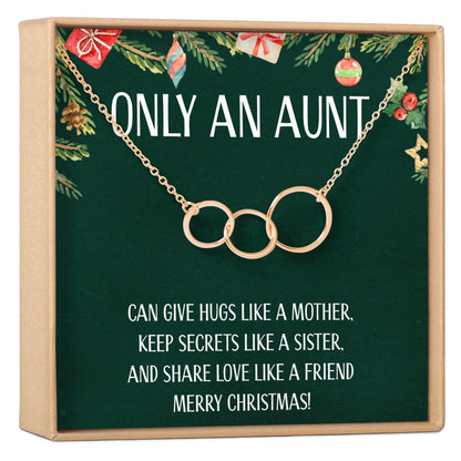 Christmas Gift for Aunt Necklace, Multiple Styles