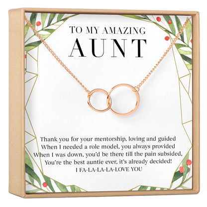 Christmas Gift for Aunt Necklace, Multiple Styles