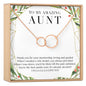 Christmas Gift for Aunt Necklace, Multiple Styles