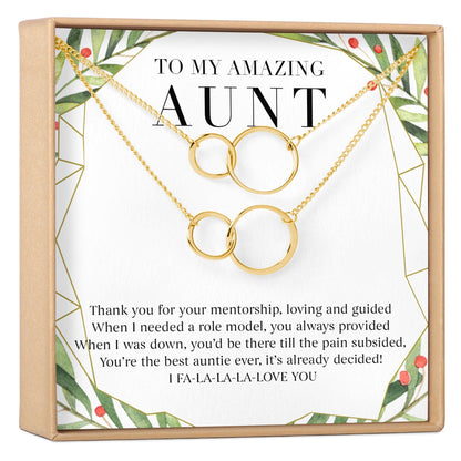 Christmas Gift for Aunt Necklace, Multiple Styles