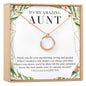 Christmas Gift for Aunt Necklace, Multiple Styles
