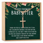 Christmas Gift for Babysitter Necklace, Multiple Styles