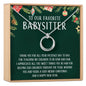 Christmas Gift for Babysitter Necklace, Multiple Styles