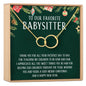 Christmas Gift for Babysitter Necklace, Multiple Styles