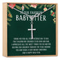 Christmas Gift for Babysitter Necklace, Multiple Styles