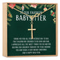 Christmas Gift for Babysitter Necklace, Multiple Styles