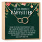 Christmas Gift for Babysitter Necklace, Multiple Styles