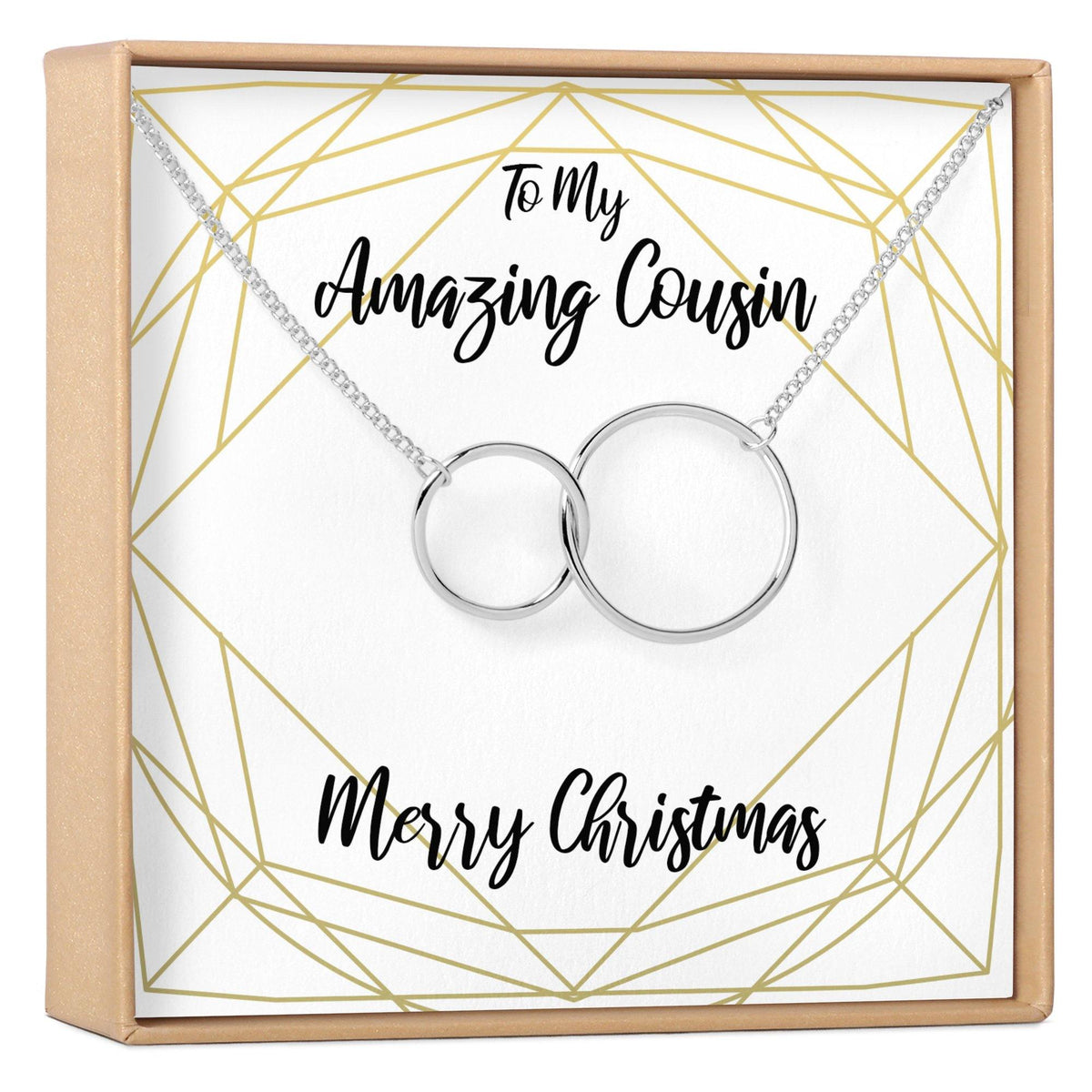 Christmas Gift for Cousin Necklace