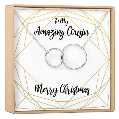 Christmas Gift for Cousin Necklace