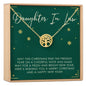 Christmas Gift for Daughter in Law Necklace, Multiple Styles