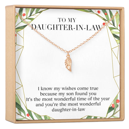Christmas Gift for Daughter in Law Necklace, Multiple Styles