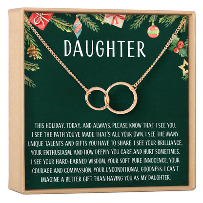 Christmas Gift for Daughter Necklace, Multiple Styles