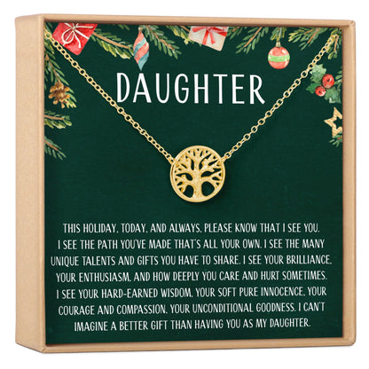 Christmas Gift for Daughter Necklace, Multiple Styles