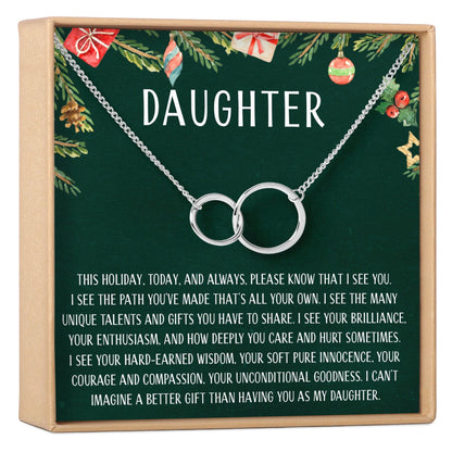 Christmas Gift for Daughter Necklace, Multiple Styles