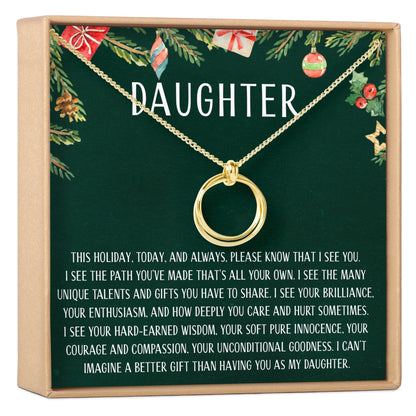 Christmas Gift for Daughter Necklace, Multiple Styles