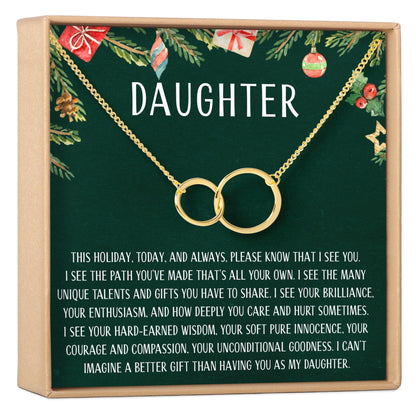 Christmas Gift for Daughter Necklace, Multiple Styles