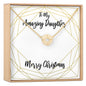Christmas Gift for Daughter Necklace, Multiple Styles