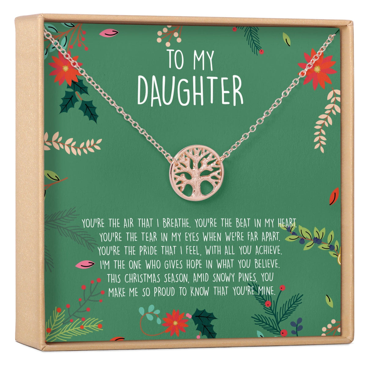 Christmas Gift for Daughter Necklace, Multiple Styles