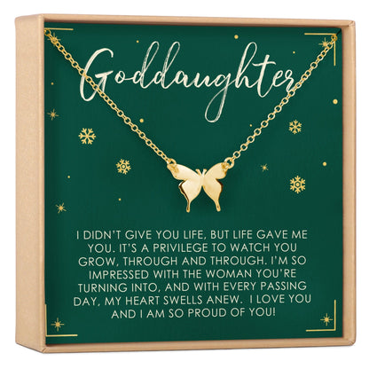 Christmas Gift for Goddaughter Necklace, Multiple Styles