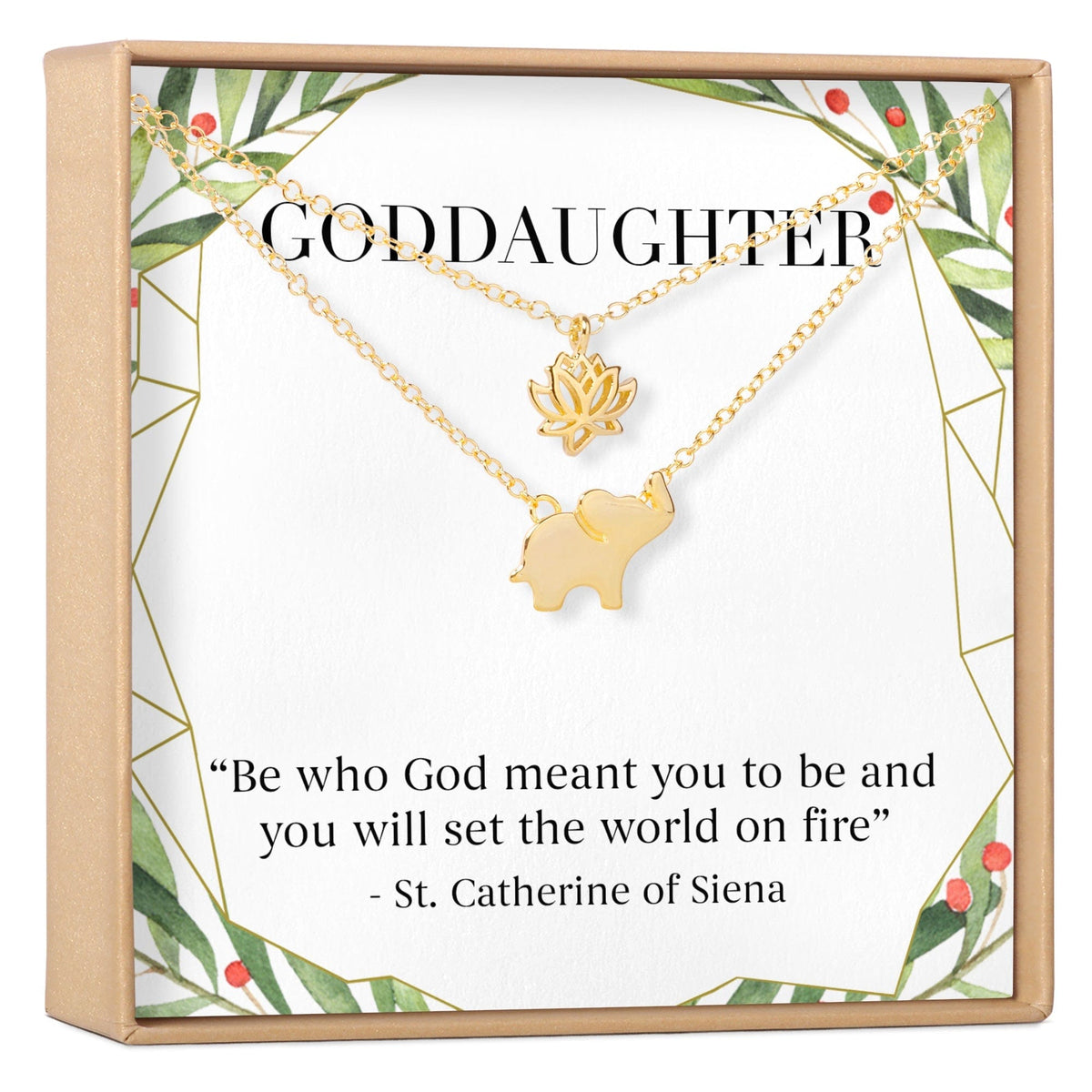 Christmas Gift for Goddaughter Necklace, Multiple Styles