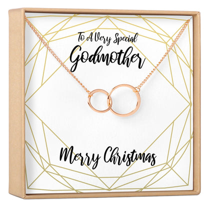 Christmas Gift for Godmother Necklace, Multiple Styles
