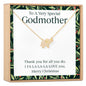 Christmas Gift for Godmother Necklace, Multiple Styles
