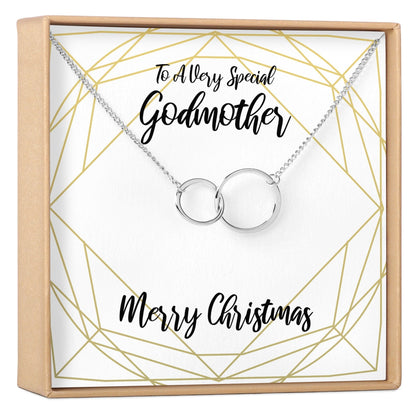 Christmas Gift for Godmother Necklace, Multiple Styles