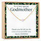 Christmas Gift for Godmother Necklace, Multiple Styles