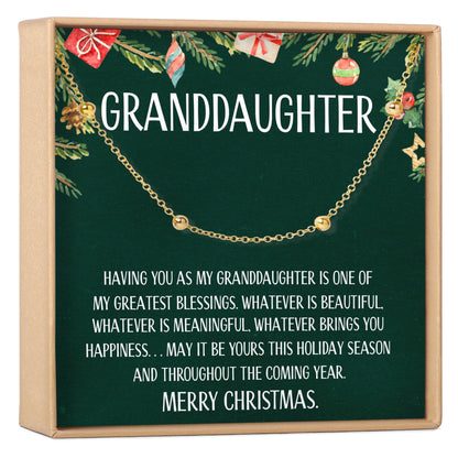 Christmas Gift for Granddaughter Dot Bracelet Bracelet