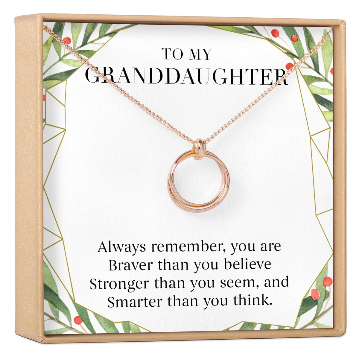 Christmas Gift for Granddaughter Necklace, Multiple Styles