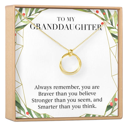 Christmas Gift for Granddaughter Necklace, Multiple Styles