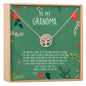Christmas Gift for Grandmother Necklace