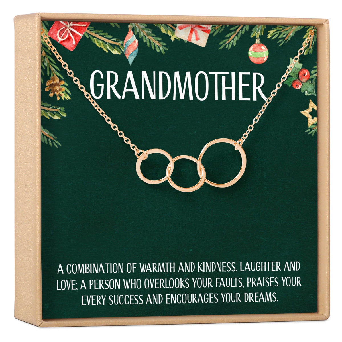 Christmas Gift for Grandmother Necklace, Multiple Styles