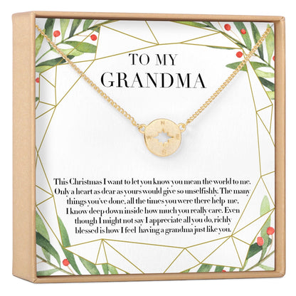 Christmas Gift for Grandmother Necklace, Multiple Styles