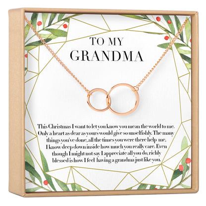 Christmas Gift for Grandmother Necklace, Multiple Styles