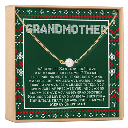 Christmas Gift for Grandmother Necklace, Multiple Styles