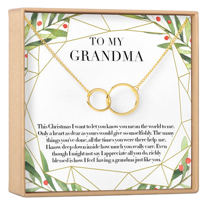 Christmas Gift for Grandmother Necklace, Multiple Styles