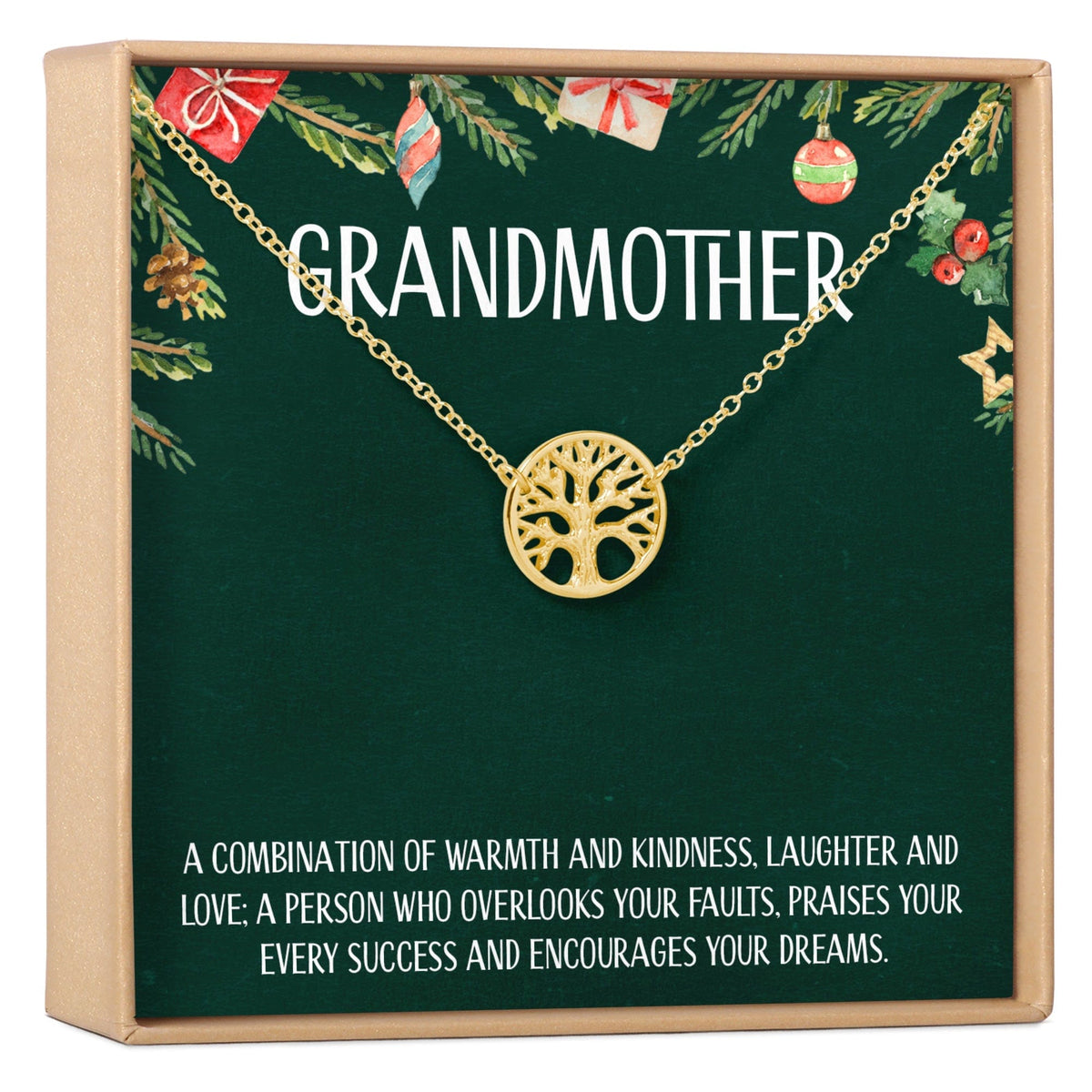 Christmas Gift for Grandmother Necklace, Multiple Styles