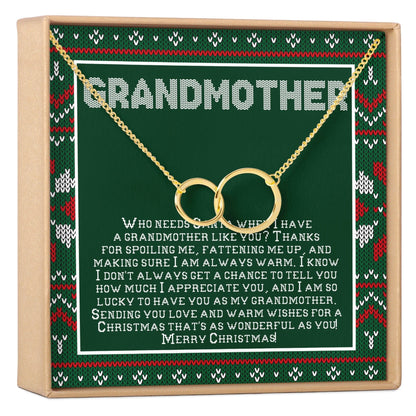 Christmas Gift for Grandmother Necklace, Multiple Styles